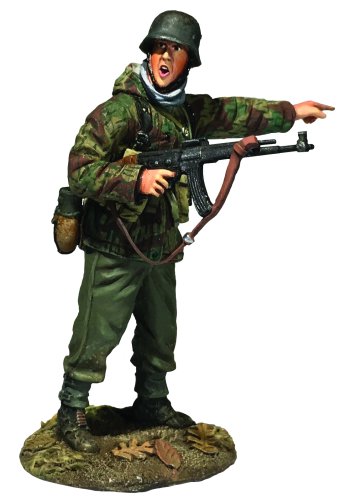 German Grenadier in Parka with MP-44 Pointing