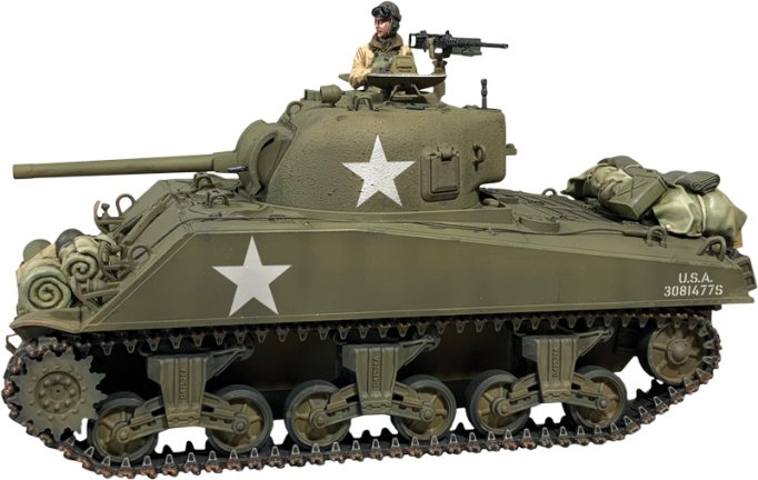 M4A3(75) Sherman, 10th Armored Division, Winter 1944-45