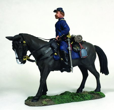 Federal Infantry Officer Mounted