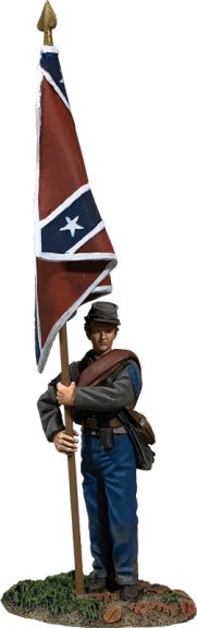 Confederate Army of Northern Virginia Flag at Rest