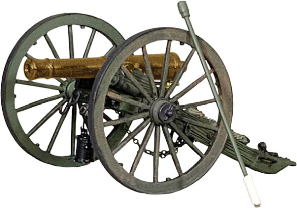 M1841 6 Pound Bronze Field Gun