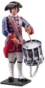 Compagnies franches de la Marine Drummer, 1754-1760