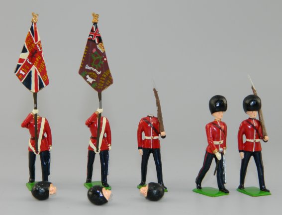 British 2nd Bn. Scots Guards Colour Party