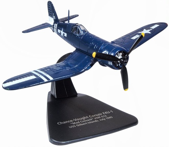 Vought F4U-1D Corsair – "The Mad Cossack," VMF-512, U.S. Marine Corps, USS Gilbert Islands, 1945