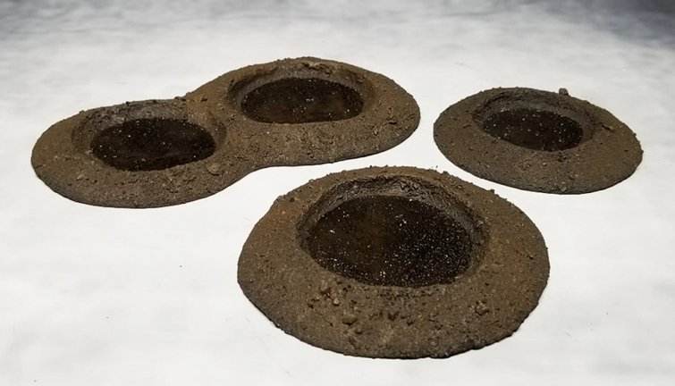 Three Pack Craters - Mud