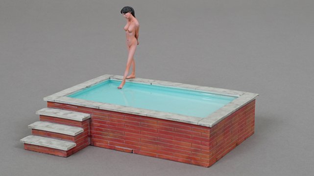Roman Bathing Pool with 'Marina'