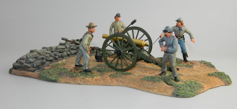 Confederate Artillery & Gun Crew Set #2