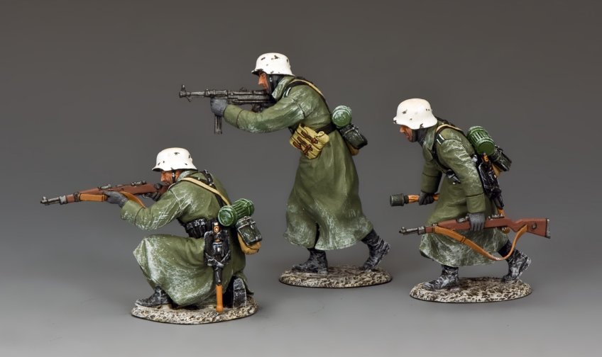 "Winter Attack!" Three Panzer Grenadiers