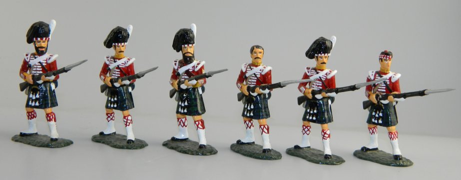 British 93rd Highlanders, The Thin Red Line