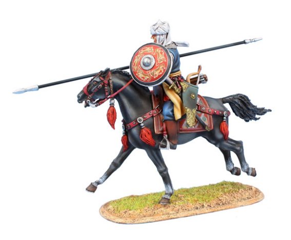 Mounted Mamluk Warrior with Spear
