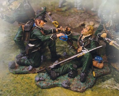 5th Rifles Wounded Set Napoleonic Wars