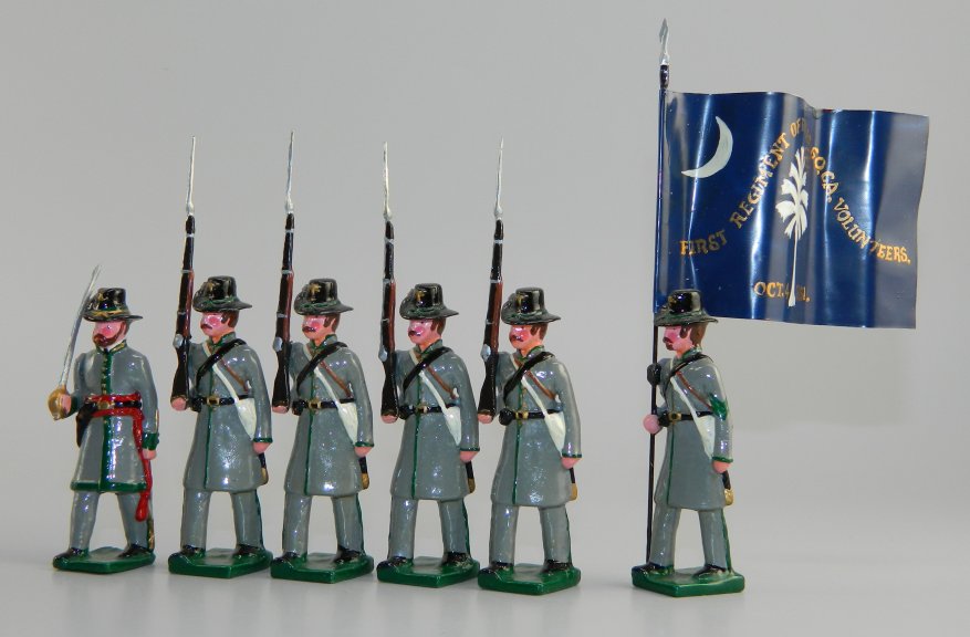 1st Regiment South Carolina Rifles, 1861 (Orr's Regt. Officer, Rifles & Flagbearer)