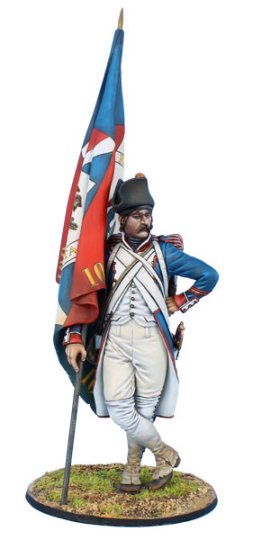 Napoleonic French Revolutionary Standard Bearer - 109th Demi Brigade