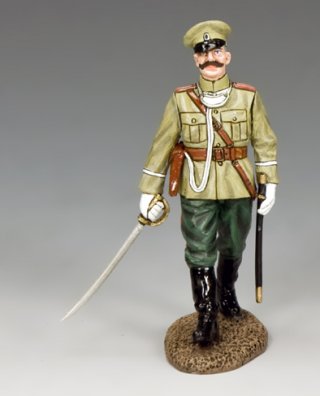 WW1 Imperial Russian Officer Marching