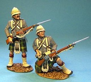Gordon Highlanders, 2 Figures Loading