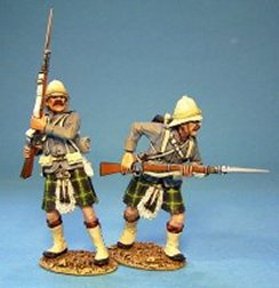 Gordon Highlanders, 2 Figures Defending