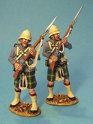 Gordon Highlanders, 2 Figures at the Ready