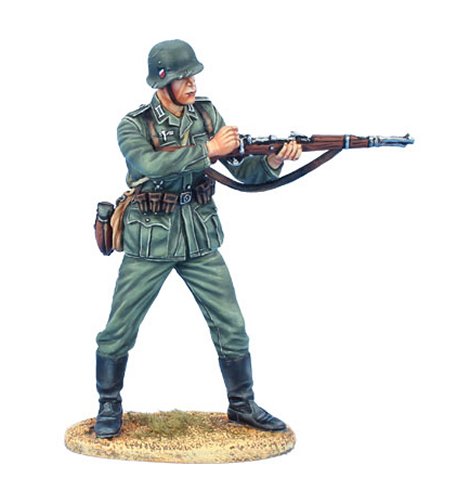 War Park 1/30 Model KH047 WWII Figure Gift LSSAH Soldier Standing With 98k Rifle 