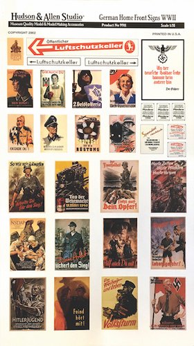 German Homefront Posters & Signs