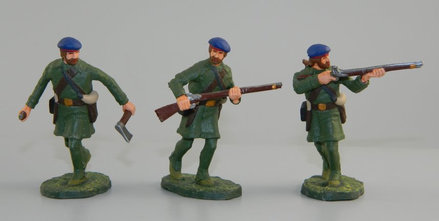 Roger's Rangers - Running with Tomahawk, Running Firing & Advancing At the Ready