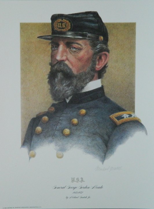 Union General George Gordon Meade, 1815-1872