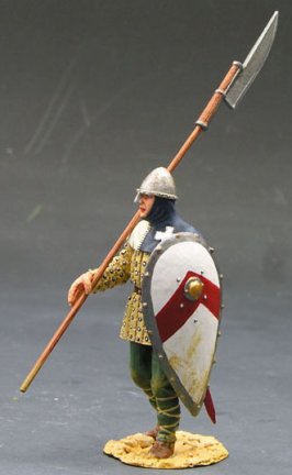 Foot Soldier with Spear & Shield