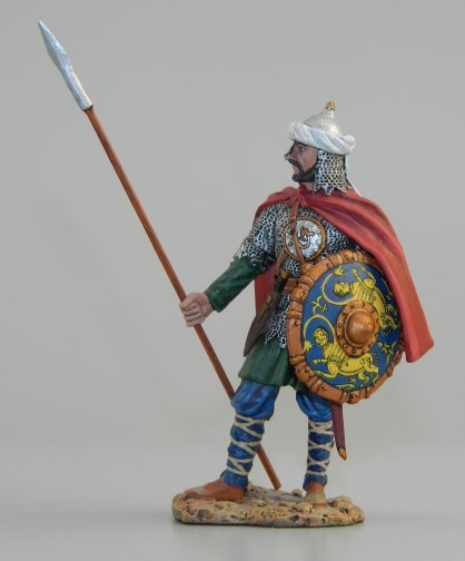 Saladins Bodyguard Soldier with Spear