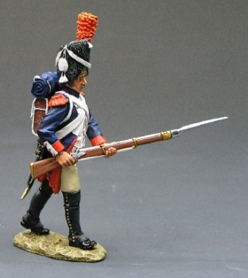 Guard with Rifle Advancing
