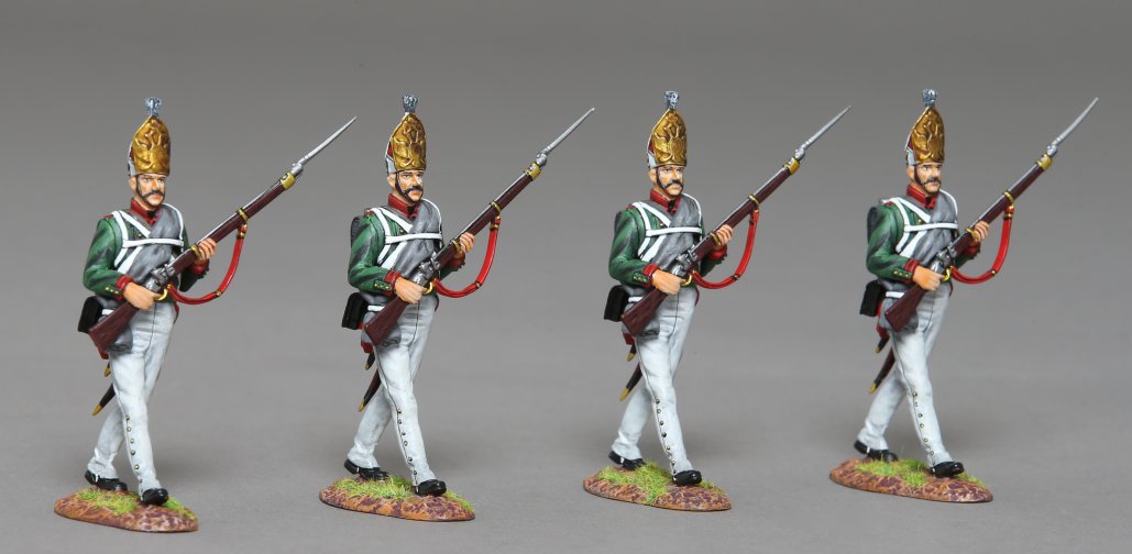 Four Pavlowski Guardmen