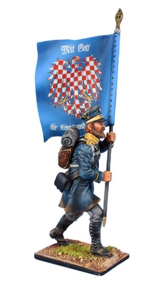 Prussian 3rd Silesian Landwehr Standard Bearer #4