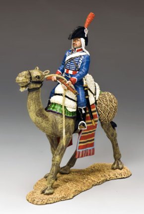 Camel Cavalier w/Rifle Across