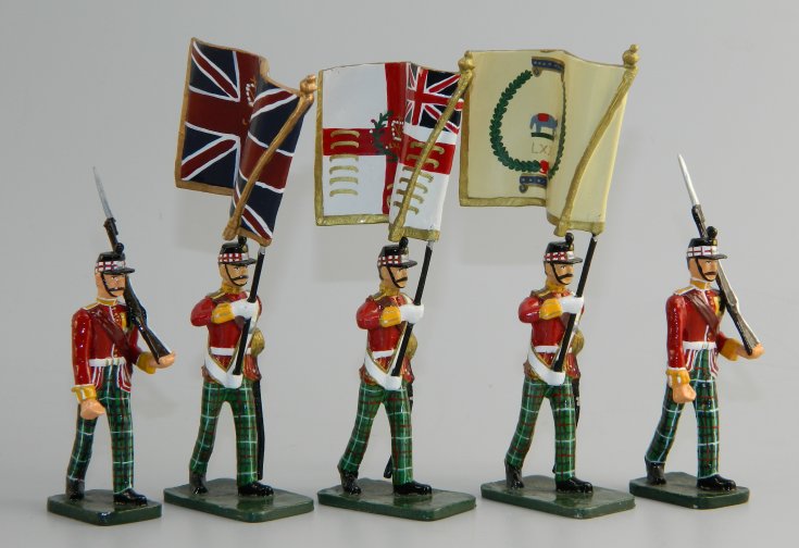 British Highland Light Infantry Standard Party