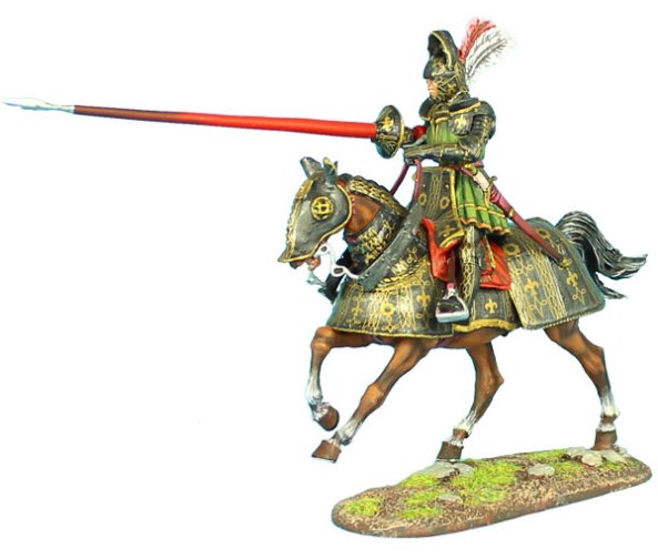 French Mounted Knight with Lance #2