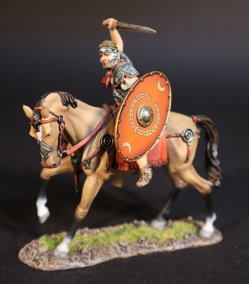 Roman Auxiliary Cavalry with Red Shield