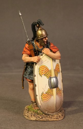 miniature roman soldiers