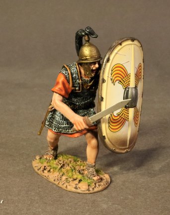 Late Republican Legionnaire with White Shield|RR-11|John Jenkins 