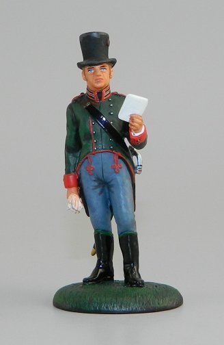 Officer, Carinthian Landwehr (Austria), 1809