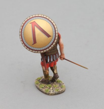 THOMAS GUNN ANCIENT GREEKS & PERSIANS SPA036B SPARTAN HOPLITE MEDUSA SHIELD MIB 