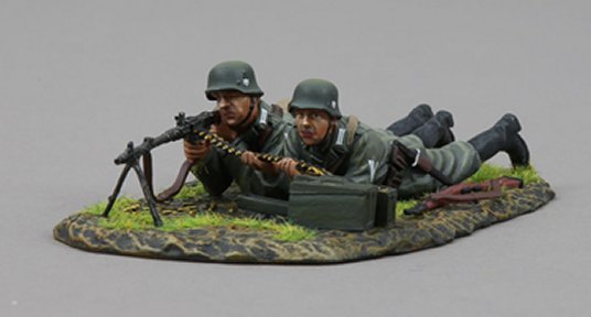 Prone Heer MG 34 Team