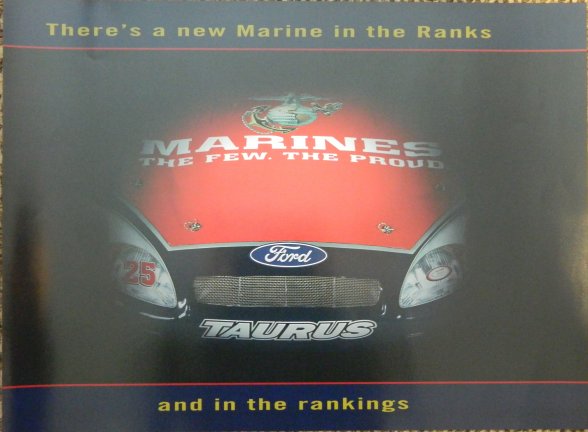 "There's a New Marine in the Ranks" Ford Taurus Team Marines