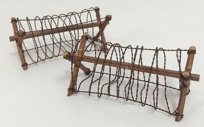 Barbed Wire Barricade Set