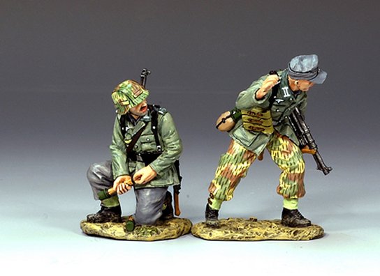 Get Ready WS117 King Country WWII Waffen SS Soldiers Miniatures