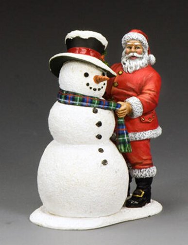 Santa & His Snowman