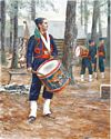 Corcoran's Irish Legion Drummer, 164th New York, 1864 - Canvas Giclee