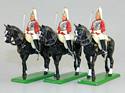 Mounted Lifeguards With Swords Drawn
