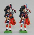 Two Black Watch Pipers