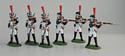 French Fusilier  Grenadiers, 3 Firing & 3 Loading