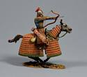 Mongol Warrior Shooting Arrow Forward