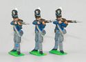 5th US Infantry - Three Privates Standing Firing