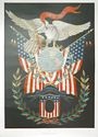 Emblem of the US Marine Corps Print "Semper Fidelis"